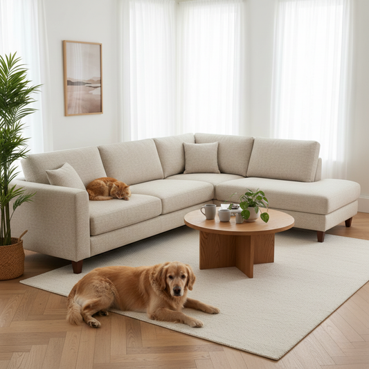 Meubels die geschikt zijn voor huisdieren en stijlvol blijven