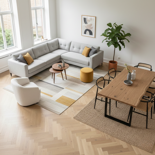 Vloerkleed Kiezen: Tips voor Interieur Styling & Woonkamer Inspiratie