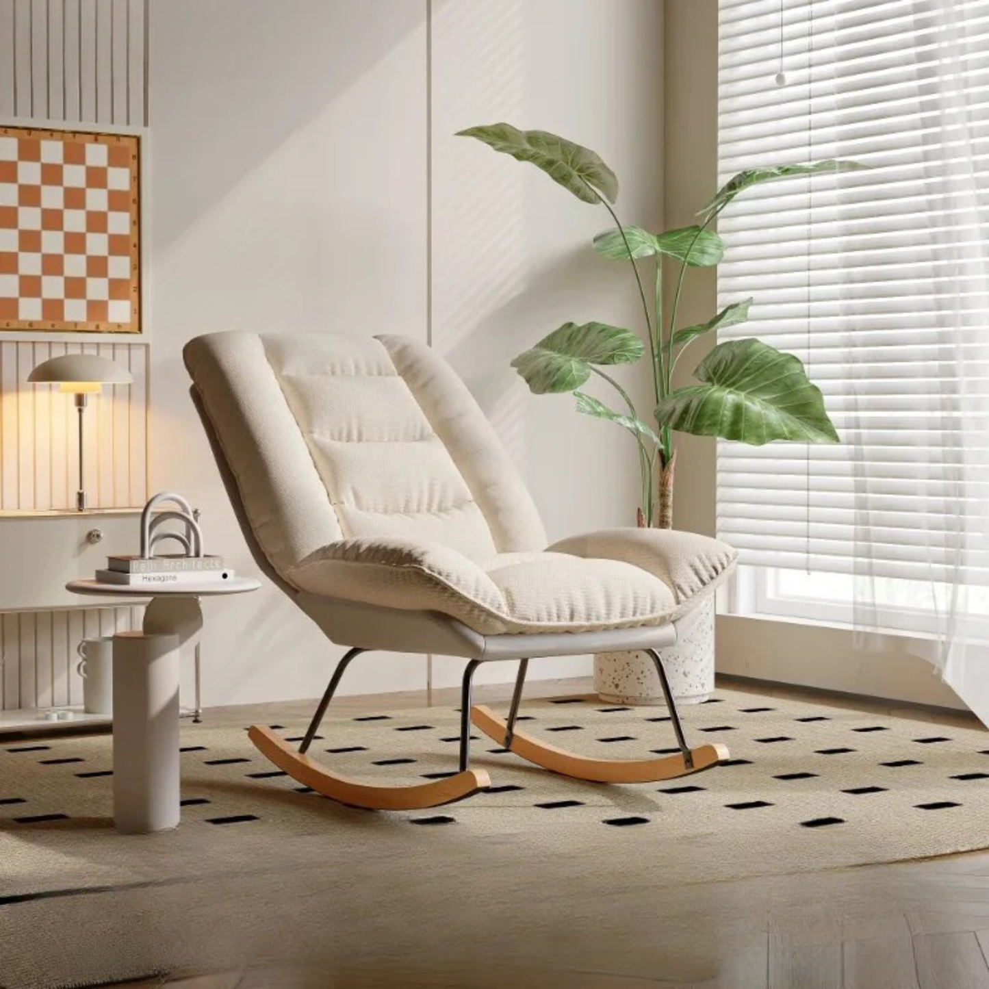 Reclinerstoel - Comfortabele Rugleuning - Beige