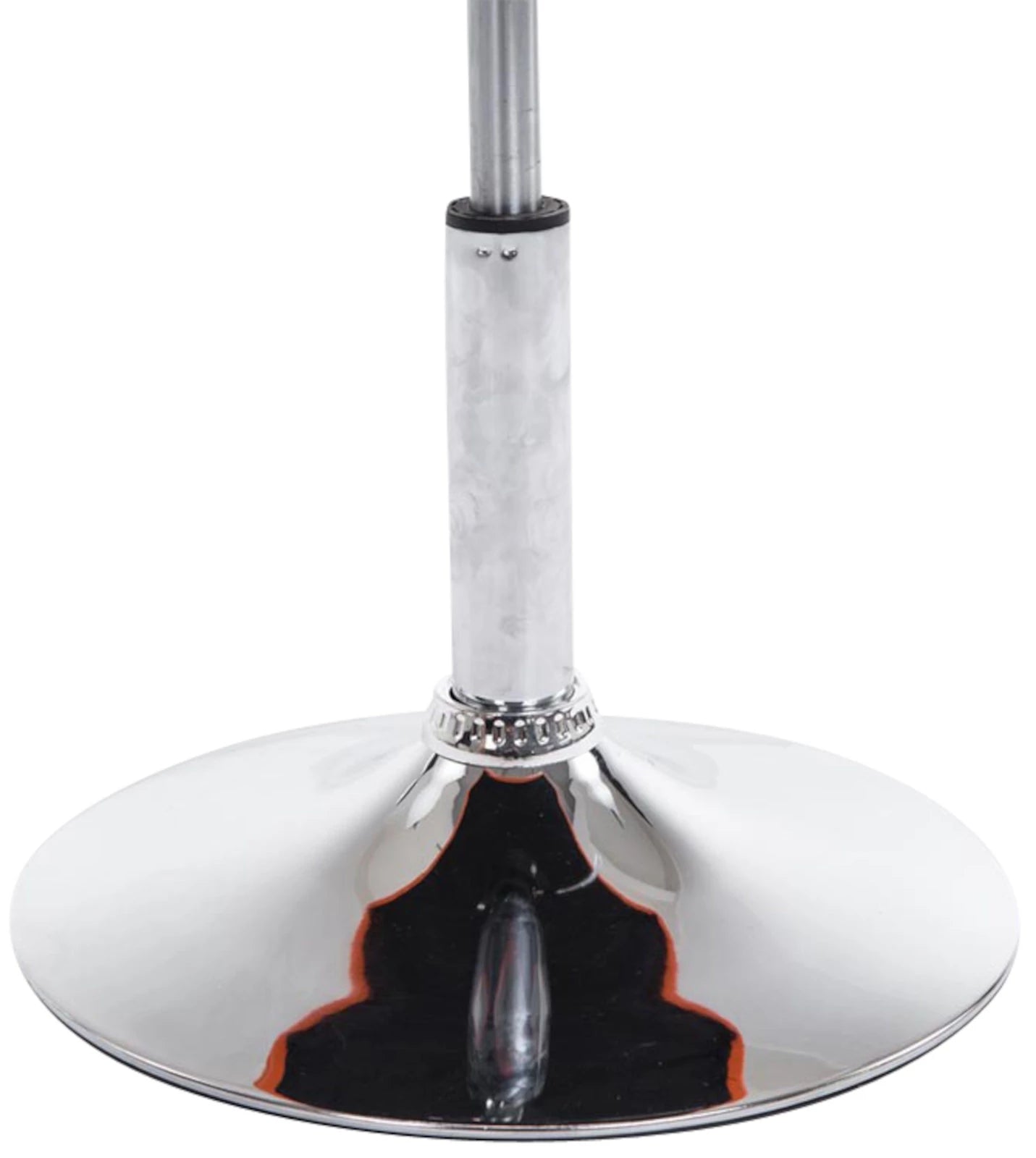 In And OutdoorMatch Barstoelen Ozzie - Oranje en Metaal - Set van 2 - Kunstleer - Hoogwaardige bekleding - Decoratieve barstoel - Stijlvolle barkruk - Eigentijdse look Barkrukken / hocker