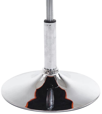 In And OutdoorMatch Barstoelen Ozzie - Oranje en Metaal - Set van 2 - Kunstleer - Hoogwaardige bekleding - Decoratieve barstoel - Stijlvolle barkruk - Eigentijdse look Barkrukken / hocker