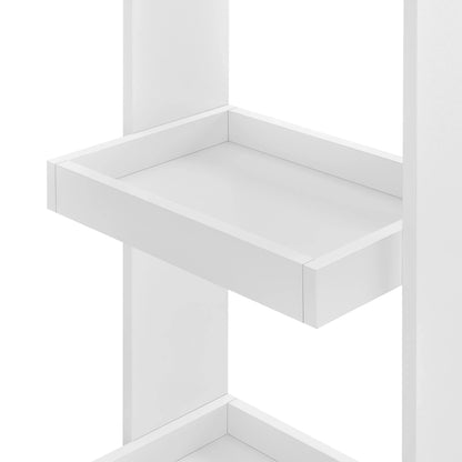 In And OutdoorMatch Bartafel Elliott - Wandmontage - 120x45x106 cm - Wit - Spaanplaat - Ruimtebesparend ontwerp Bar table