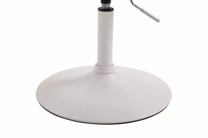 In And OutdoorMatch Design Eetkamerstoel William - Zwart - Zonder armleuning - Met rugleuning - Set van 1 - Woonkamerstoelen - Keukenstoelen - 100% polyurethaan Barkrukken / hocker