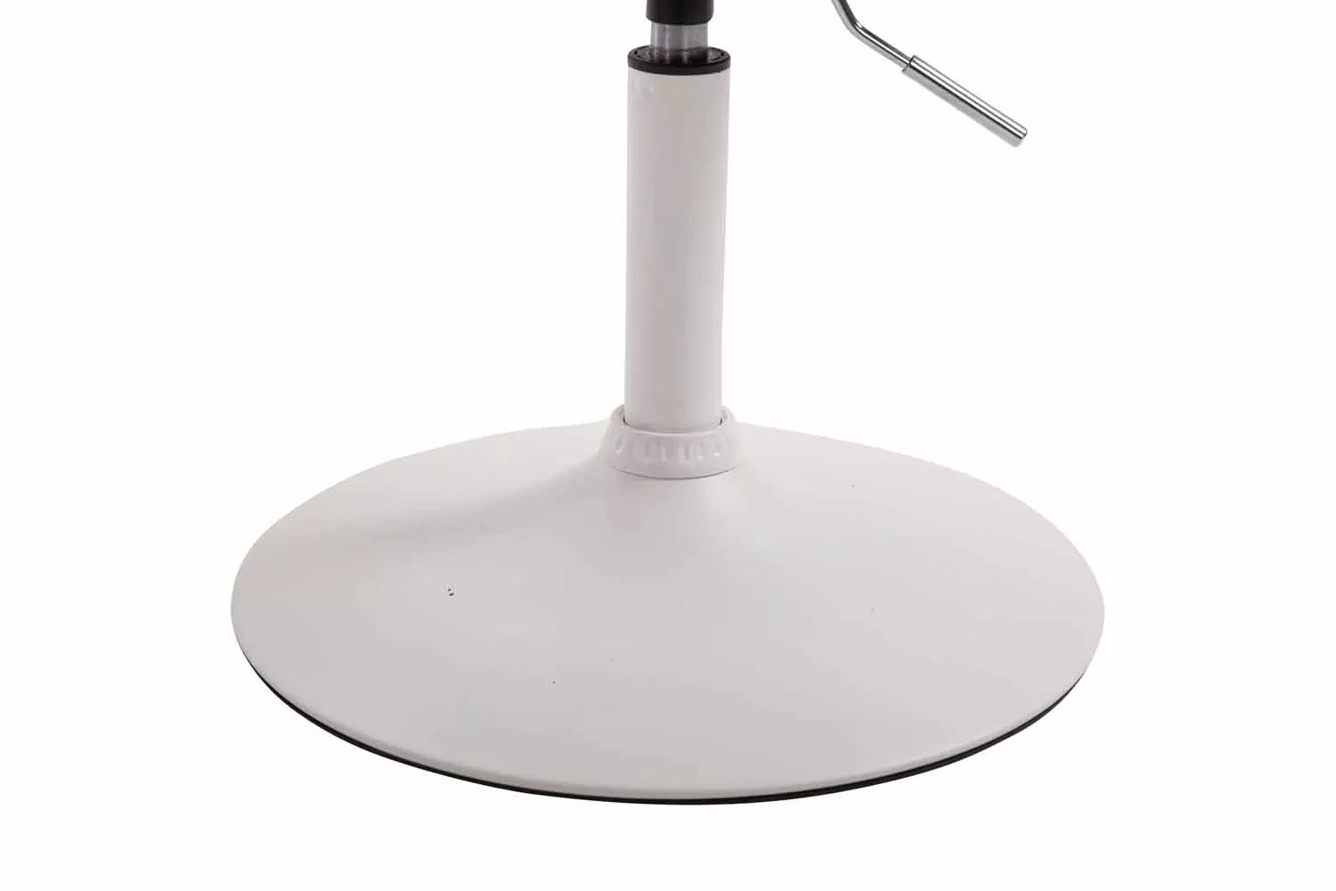 In And OutdoorMatch Design Eetkamerstoel William - Zwart - Zonder armleuning - Met rugleuning - Set van 1 - Woonkamerstoelen - Keukenstoelen - 100% polyurethaan Barkrukken / hocker