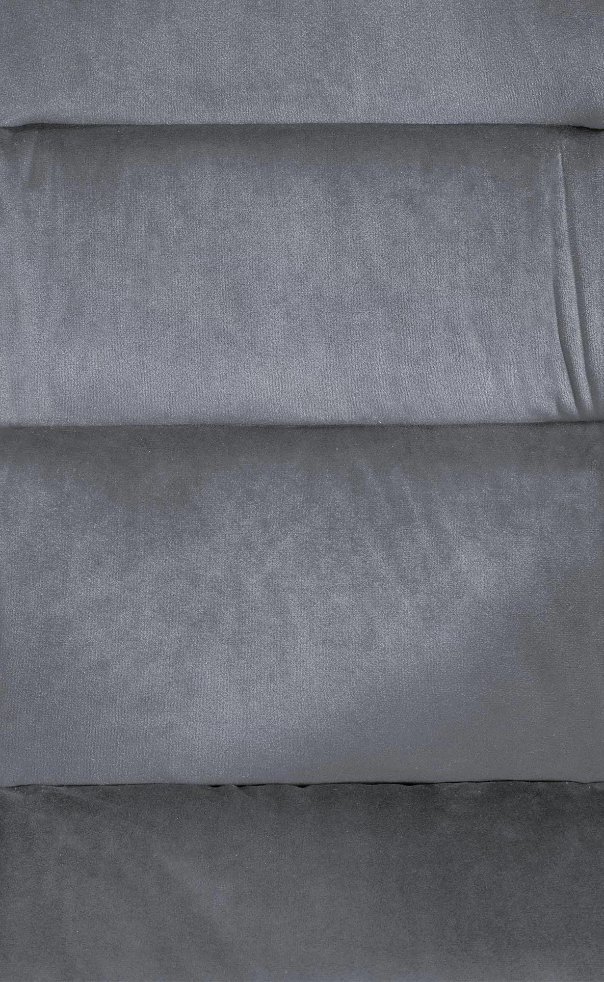 In And OutdoorMatch Eetkamerstoel Alejo - Grijs - Met Armleuningen - Fluweel - Hoogwaardige Bekleding - Comfortabele en Luxe Eetkamerstoel - Vintage Look Eetkamerstoel