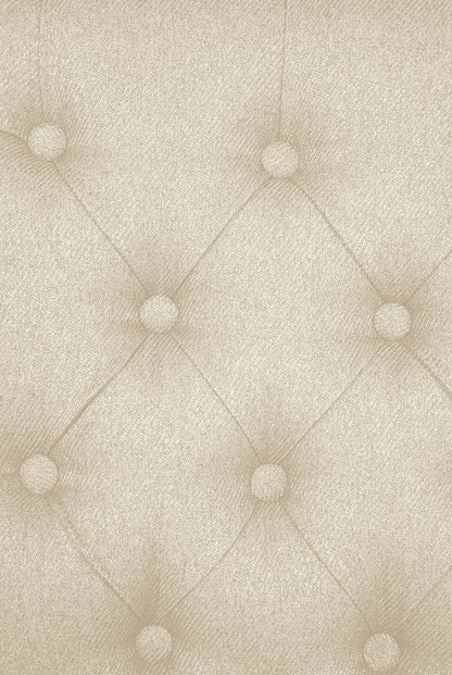 In And OutdoorMatch Eetkamerstoel Cayson - Crème - Set van 2 - Stof - Hoogwaardige bekleding - Tijdloze eetkamerstoel - Vintage Look Eetkamerstoel