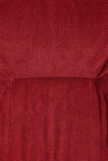 In And OutdoorMatch Eetkamerstoel Hilaria - Rood - Stof - Hoge kwaliteit bekleding - Luxe eetkamerstoel - Stijlvolle en klassieke uitstraling Eetkamerstoel