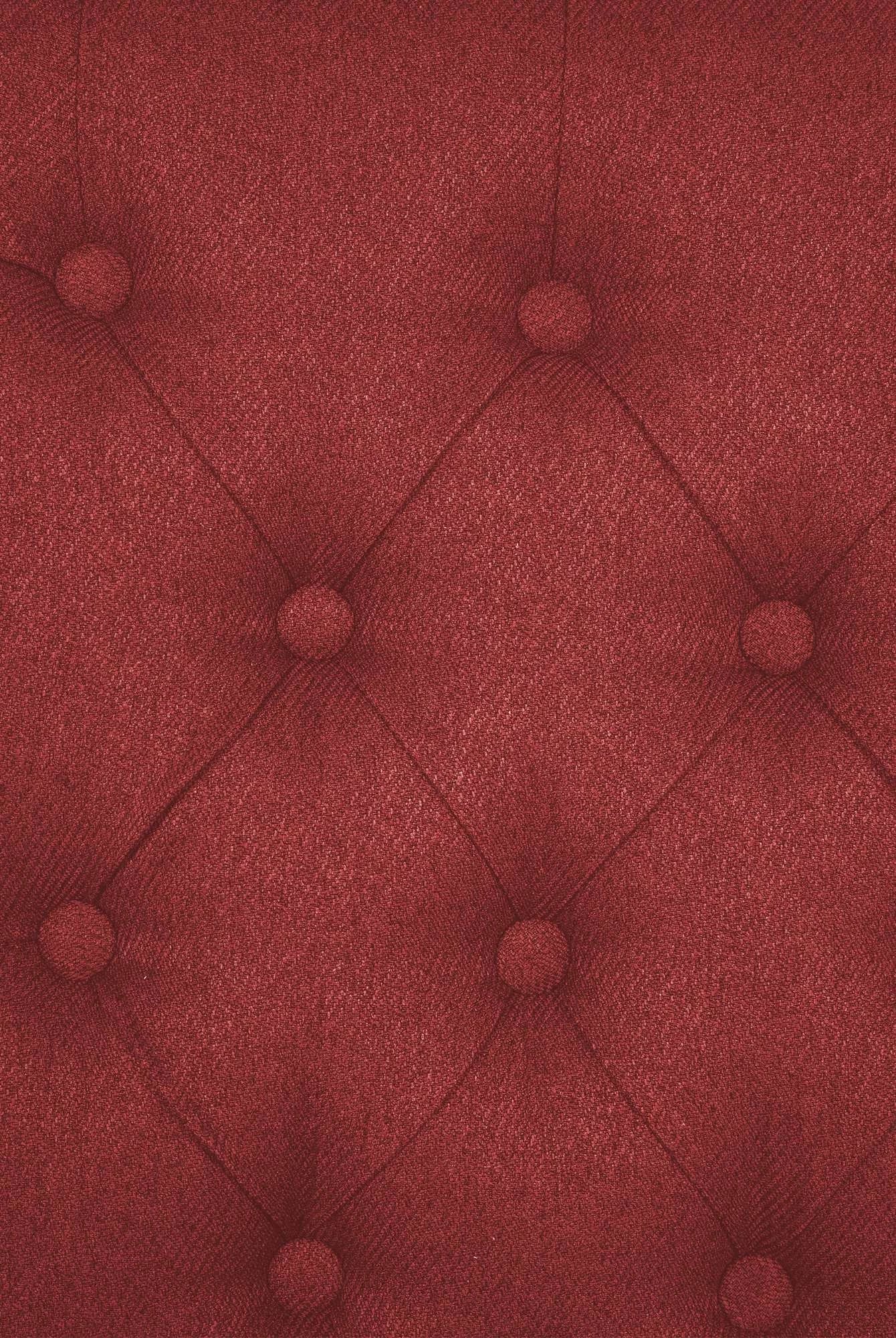 In And OutdoorMatch Eetkamerstoel Kodey - Rood - Set van 2 - Stof - Hoge kwaliteit bekleding - Tijdloze eetkamerstoel - Vintage Look Eetkamerstoel