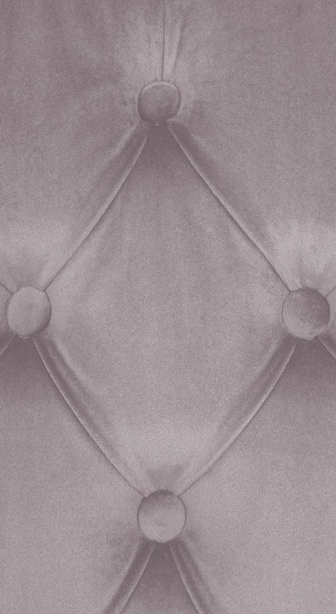 In And OutdoorMatch Eetkamerstoel Selina - Grijs - Stof - Hoge kwaliteit bekleding - Fluwelen Eetkamerstoel - Vintage Look Eetkamerstoel