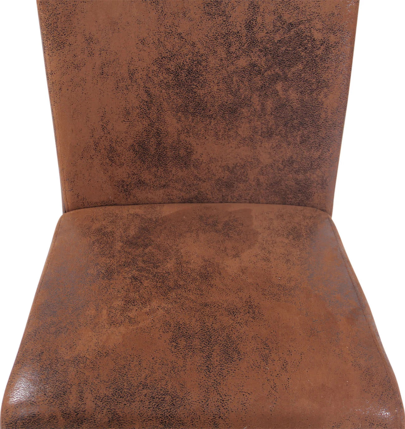 In And OutdoorMatch Eetkamerstoel Yaritza - Bruin - Eetkamerstoel - Ash houten frame - Hoge kwaliteit bekleding - Vintage stijl stoel - Stijlvolle eetkamerstoel Eetkamerstoel