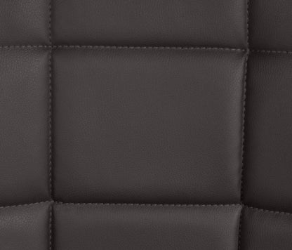 In And OutdoorMatch Eetkamerstoelen Janelle - Grijs - Set van 2 - Kunstleer - Hoogwaardige bekleding - Luxe eetkamerstoel - Stijlvolle uitstraling Eetkamerstoel