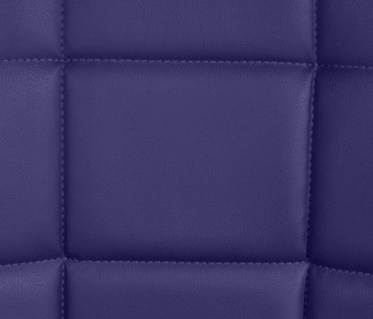 In And OutdoorMatch Eetkamerstoelen Jensen - Blauw - Set van 2 - Kunstleer - Hoogwaardige bekleding - Luxe eetkamerstoel - Stijlvolle uitstraling Eetkamerstoel