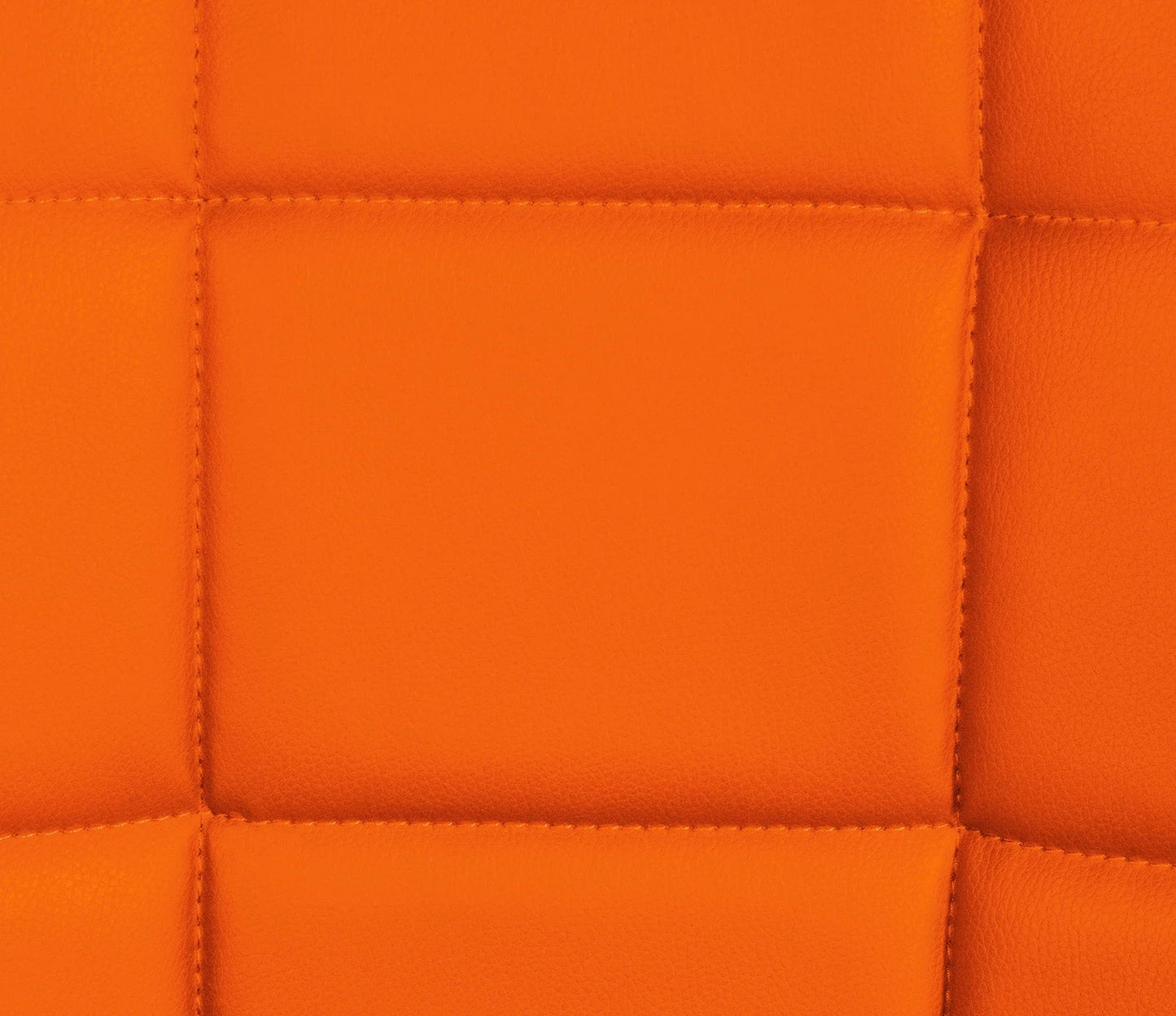 In And OutdoorMatch Eetkamerstoelen Layla - Oranje - Set van 2 - Kunstleer - Hoogwaardige bekleding - Luxe eetkamerstoel - Stijlvolle uitstraling Eetkamerstoel