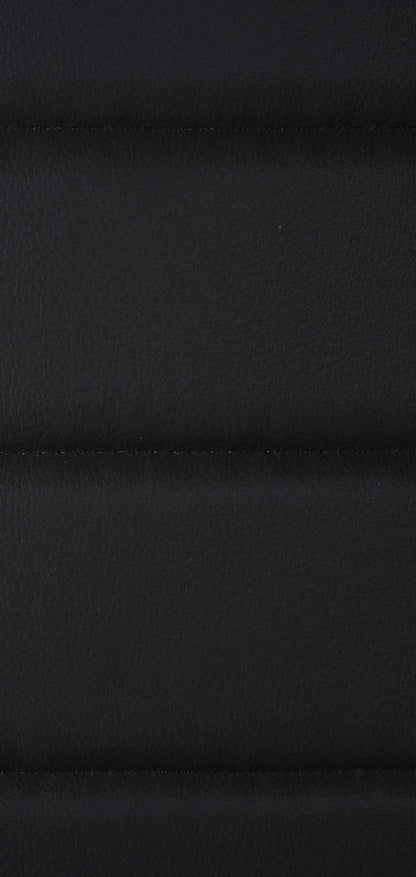 In And OutdoorMatch Eetkamerstoelen Wiley - Zwart - Set van 4 - Kunstleer - Hoogwaardige bekleding - Luxe eetkamerstoelen - Stijlvolle uitstraling Eetkamerstoel