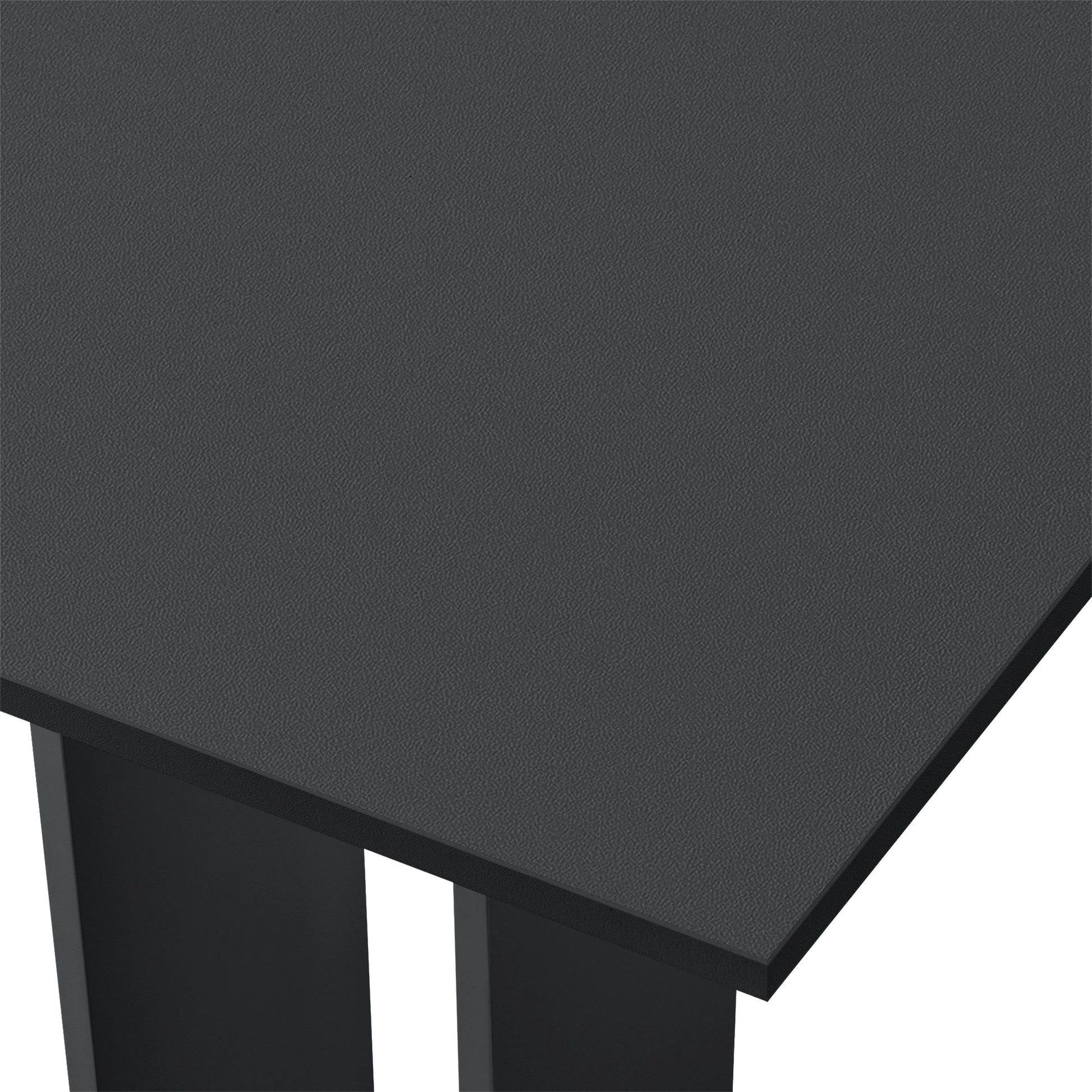 In And OutdoorMatch Eettafel Chauncey - 65x65x78 cm - Donkergrijs - Spaanplaat - Stijlvol design Eettafel/ Eetkamertafel