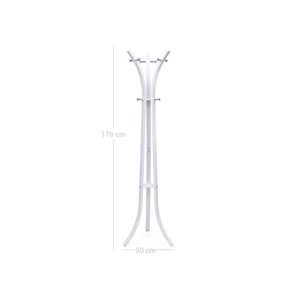 In And OutdoorMatch Kapstok Calista - Staand - Industrieel - Metaal - 50 x 176 x 50 cm Kapstok