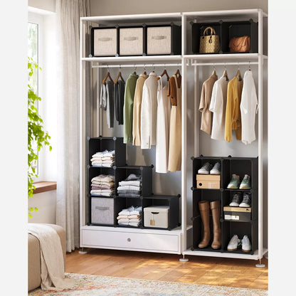 In And OutdoorMatch Opbergkast Micah - Voor Kinderen en volwassenen - Boekenplank - Boekenkast - Slaapkamer, woonkamer - 16 plaatsen shoe rack