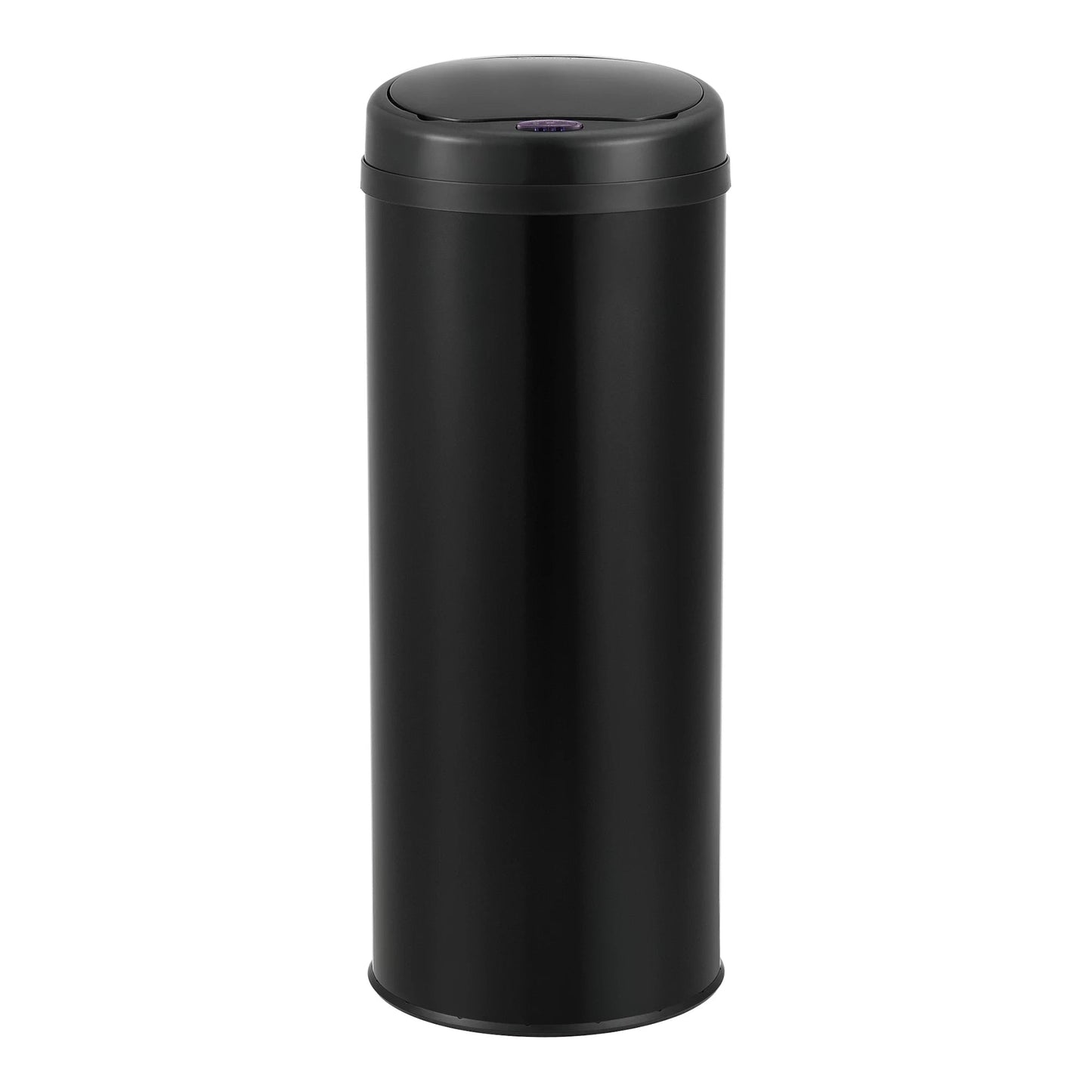 In And OutdoorMatch Prullenbak Rene - Met Sensor - 77xØ30,5 cm - 47 liter - Zwart - Afneembaar en Waterdicht Deksel Afvalbak