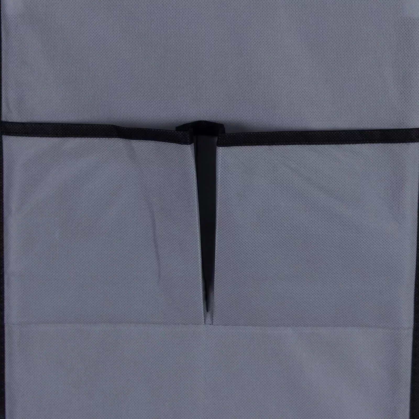 In And OutdoorMatch Schoenenrek Rafaela - Met deur - 27 tot 30 paar - Waterdicht - Schoenenkast - Stalen buizen - Stofvrij - Grijs - 58x160x28 cm shoe rack