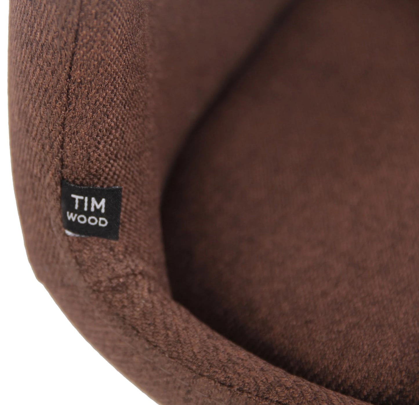 In And OutdoorMatch Stoel Carlos - Bruin - Set van 2 - Stof - Hoge kwaliteit bekleding - Stijlvolle stoel - Luxe uitstraling Eetkamerstoel