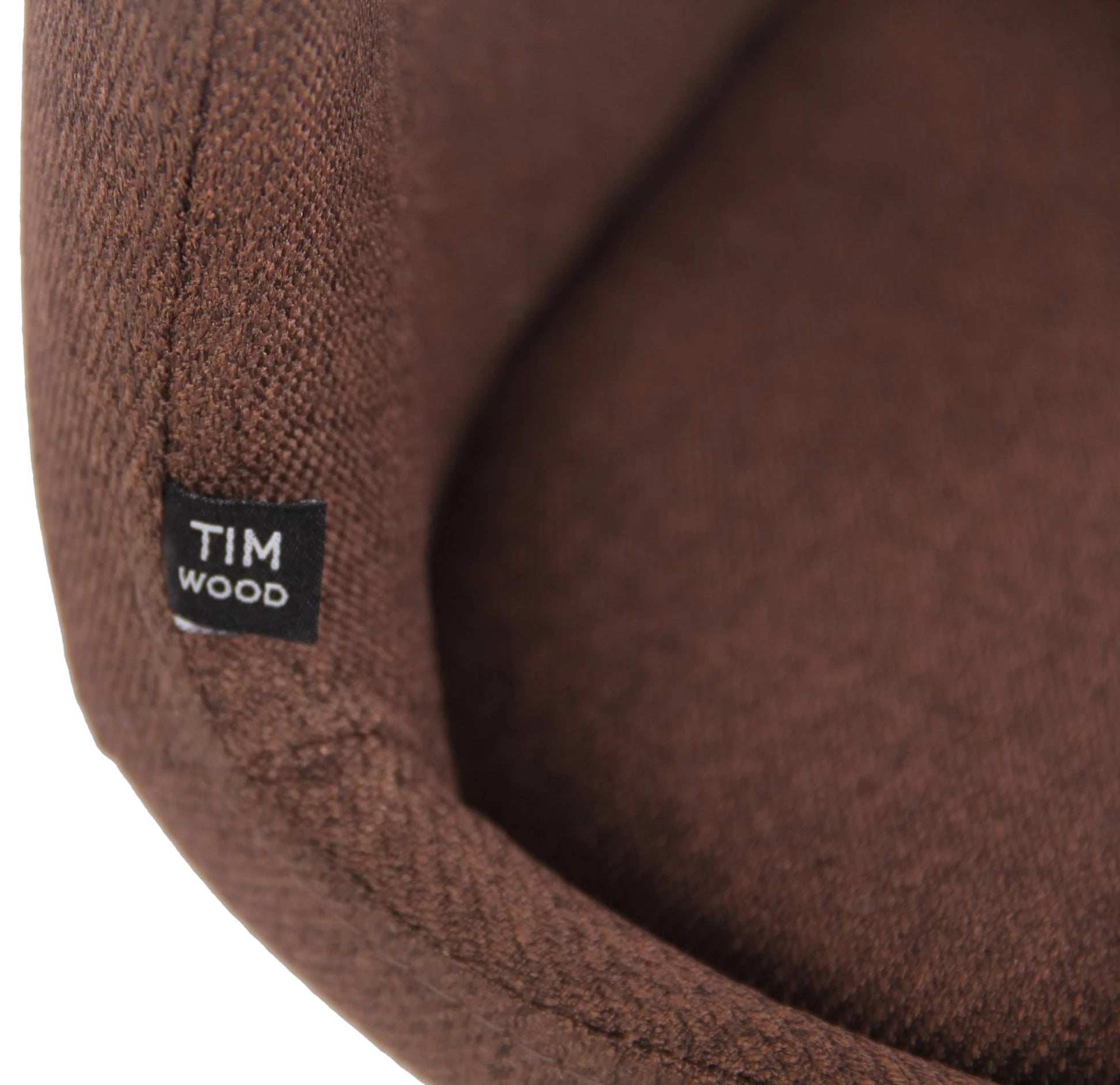 In And OutdoorMatch Stoel Carlos - Bruin - Set van 2 - Stof - Hoge kwaliteit bekleding - Stijlvolle stoel - Luxe uitstraling Eetkamerstoel