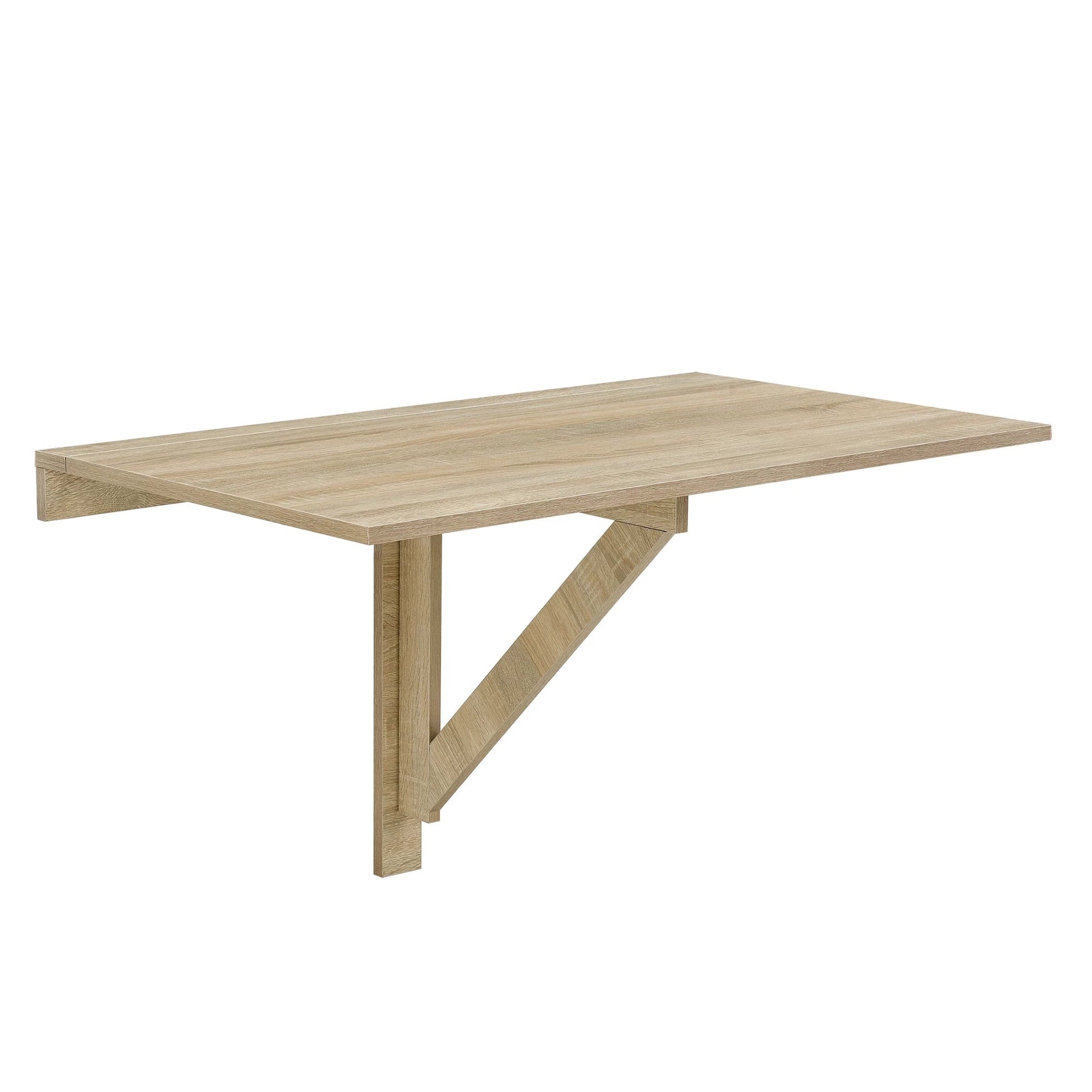 In And OutdoorMatch Tafel Bureau Roderick - Opvouwbaar - Voor Wandmontage - 100x60x58 - Houtkleurig - Spaanplaat - Modern Design Desk
