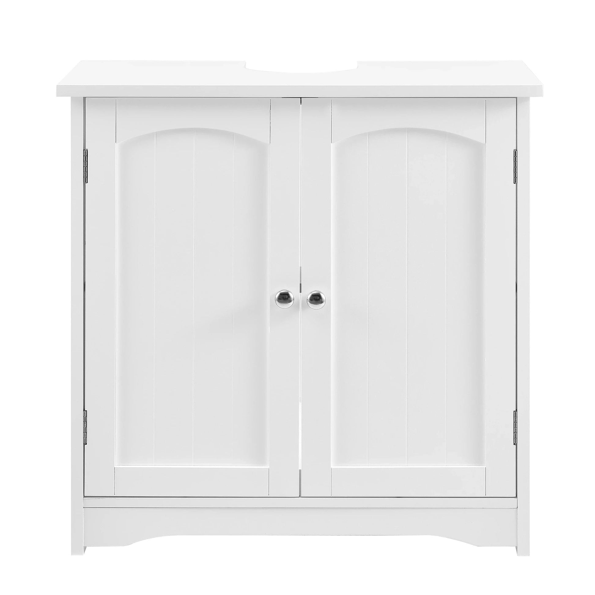 In And OutdoorMatch Vintage Wastafel Melody - Kast - Badkamer - Meubel - 60x60x30 cm - Wit - MDF - Modern Design Badkamerkast