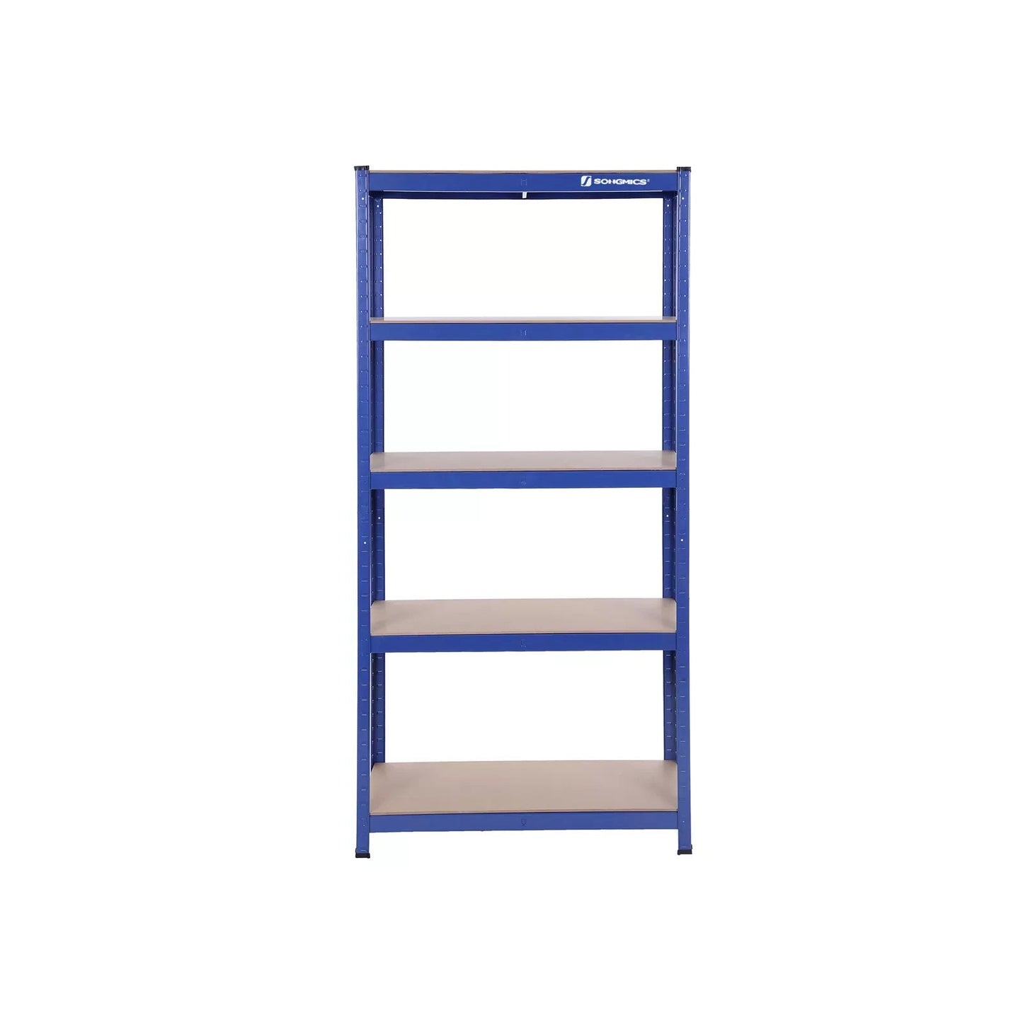 In And OutdoorMatch stellingkast Rylee - 90x40x180cm - Set van 1 - Opbergrek - Metaal - 175 kg draagvermogen - Verstelbaar storage rack