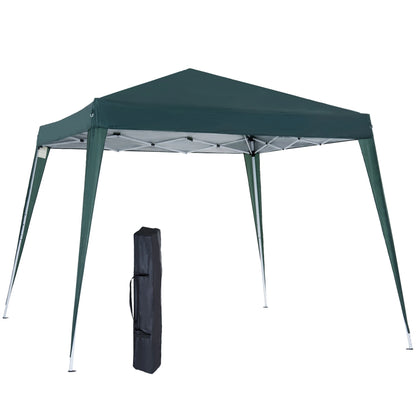 Pop-up tuinoverkapping - Partytent - 3x3m - Donkergroen