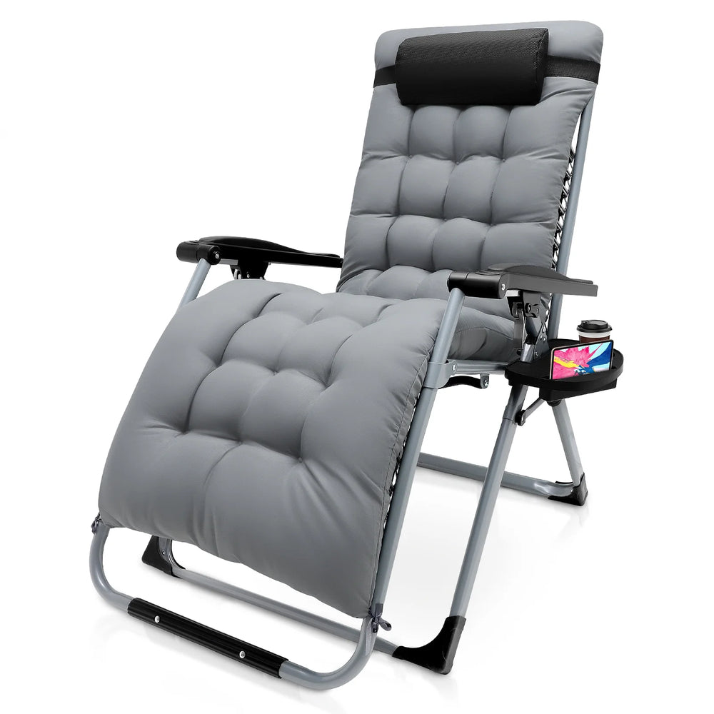 Anti-Gravity Loungestoel - Verstelbaar - Grijs