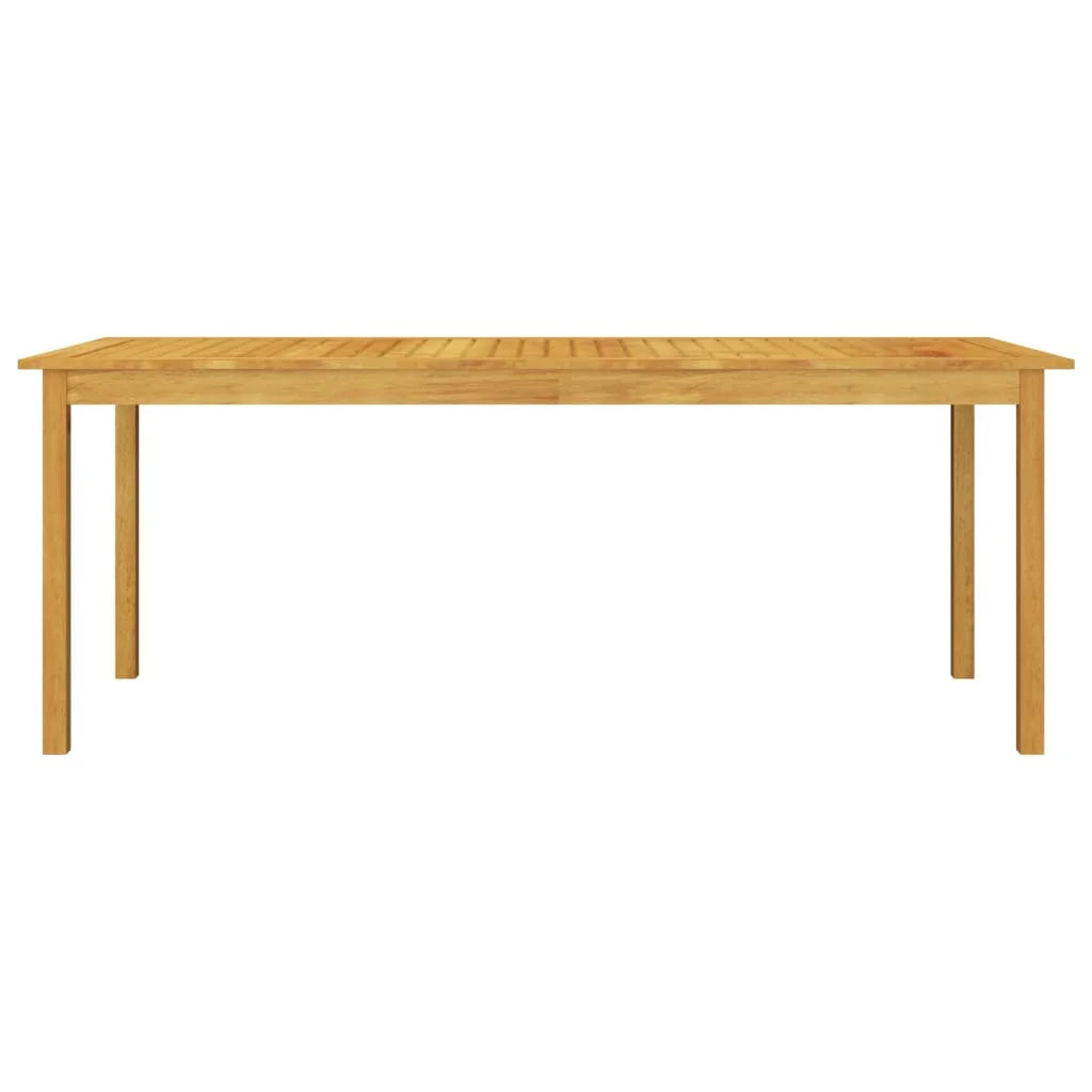 8-persoons Patio Tuinset - Hout - Donkergrijs - 200x100x74cm
