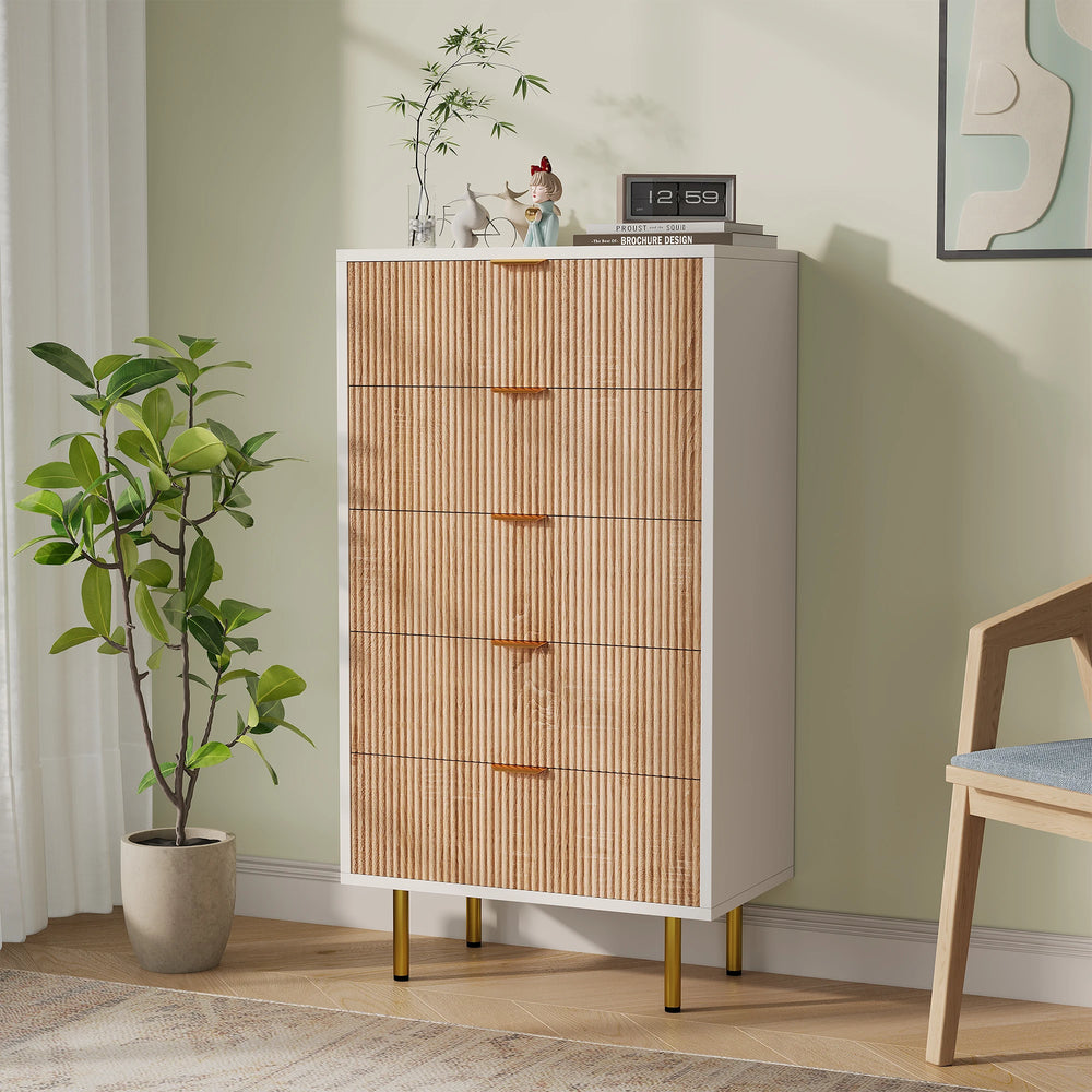 Dressoirkast - Houten Frame, Wit