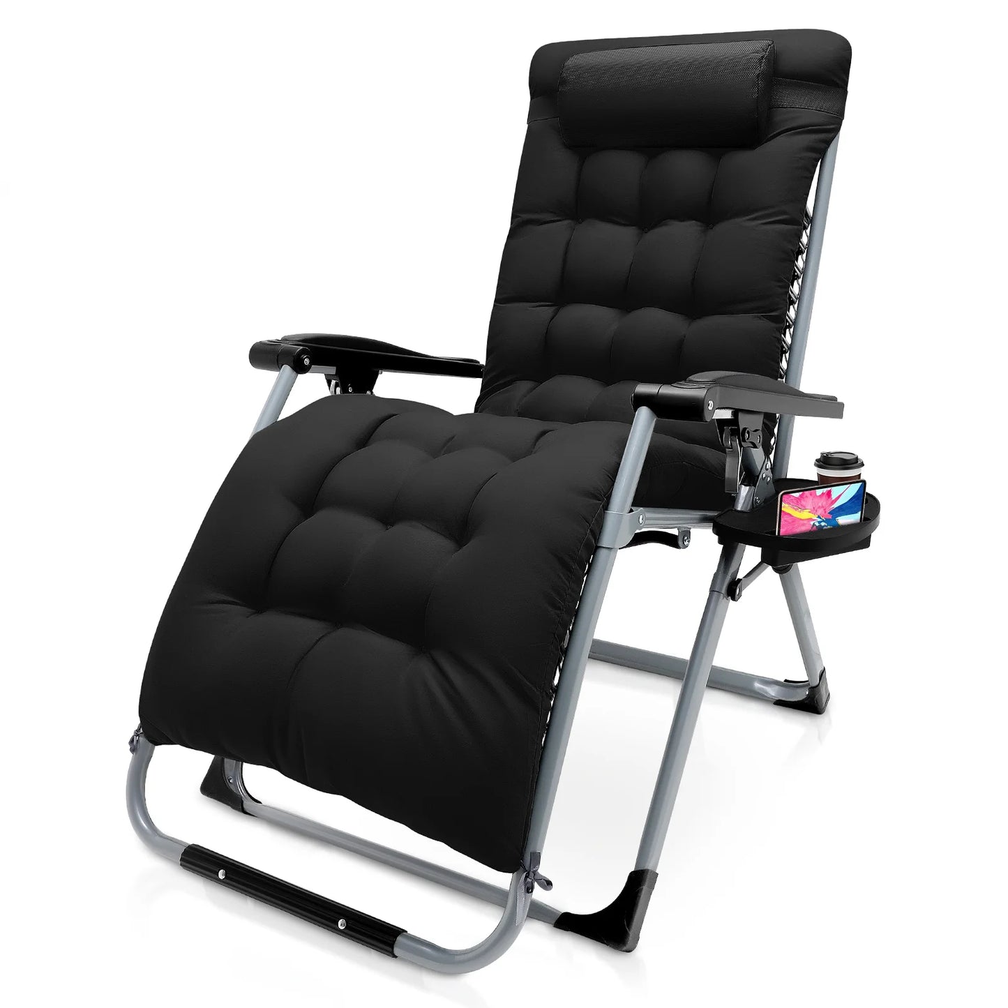 Anti-Gravity Loungestoel - Verstelbaar - Zwart