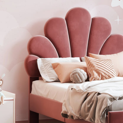 Bedframe - met Bloemmotief - lattenbodem - Gastbed